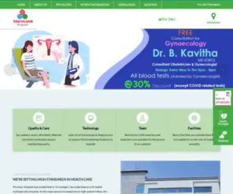 Tricolourhospital.com(Tricolour hospital) Screenshot