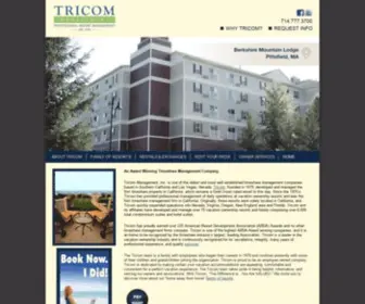 Tricommanagement.com(Tricom Management) Screenshot