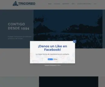 Tricorzo.com(Misitio 1) Screenshot