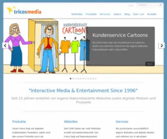 Tricosmedia.de(Established 1996) Screenshot