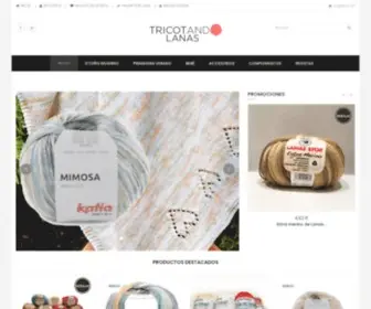 Tricotandolanas.com(Comprar lanas) Screenshot