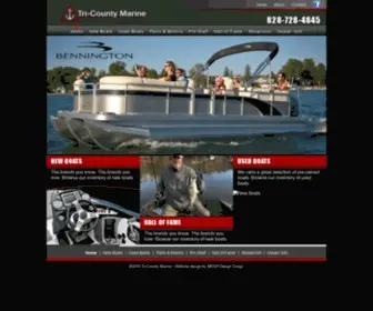 Tricountyboats.com(Tri-County Marine) Screenshot