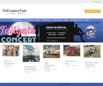 Tricountyfair.com(Fairgrounds, Arena, Stadium, Stage and Meeting Spaces located in Bishop, California) Screenshot