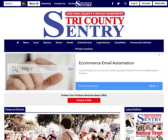 Tricountysentry.com(The Tri) Screenshot