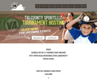 Tricountysports.net(Tricountysports Template Redo) Screenshot