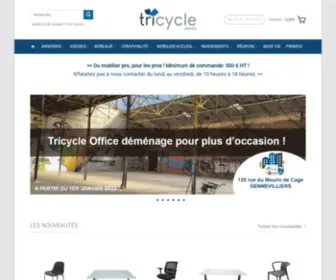 Tricycle-Office.fr(Mobilier de Bureau d'occasion) Screenshot