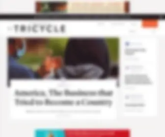 Tricycle.com(The Buddhist Review) Screenshot