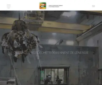 Tridel.ch(Usine de valorisation thermique et électrique de déchets) Screenshot