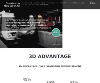 Tridelity.com(Autostereoscopic 3D Displays) Screenshot