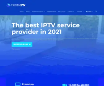 Trideniptv.com(Triden IPTV) Screenshot