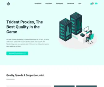 Trident-Proxies.com(Trident Proxies) Screenshot