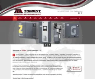 Trident.on.ca(Air Compressors) Screenshot