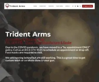 Tridentarms.us(Trident Arms Weapons Manufacturing) Screenshot