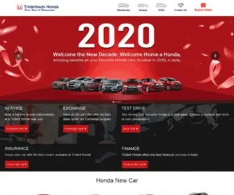 Tridentautohonda.com(Tridentautohonda) Screenshot