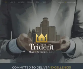 Tridentmanage.com(Trident Management LLC) Screenshot