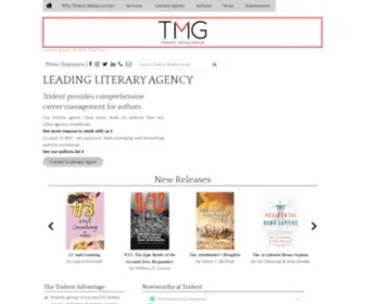 Tridentmediagroup.com(Trident Media Group Literary Agency) Screenshot