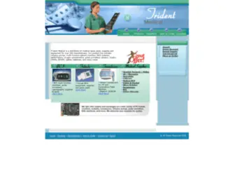 Tridentmedicalusa.com(Trident Medical) Screenshot