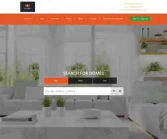Tridentre.com(Trident Real Estate) Screenshot