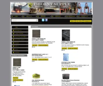 Tridentsupplyllc.com(Industrial, Marine, Safety Supply, Mooring and Rigging) Screenshot