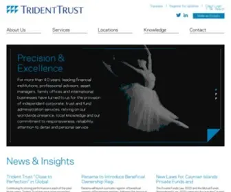 Tridenttrust.com(Trident Trust) Screenshot