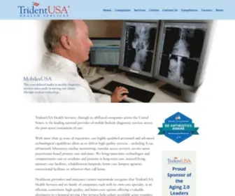 Tridentusahealth.com(MobilexUSA) Screenshot