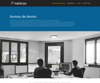 Tridess.ch(Bureau de dessin en architecure) Screenshot