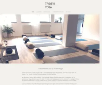 Trideviyoga.se(Yoga och Meditation) Screenshot