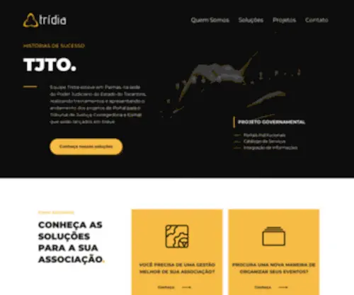 Tridiacriacao.com(Início) Screenshot