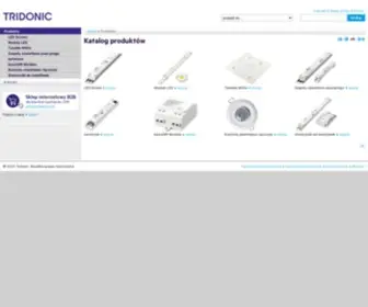 Tridonic.pl(Produkty) Screenshot