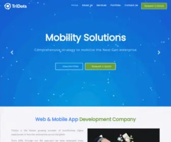 Tridotstech.com(Tridots Tech) Screenshot