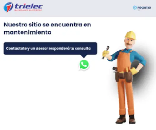 Trielec.com.ar(Materiales Eléctricos) Screenshot