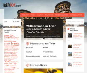 Trier.com(Trier) Screenshot