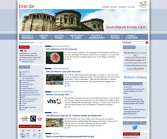 Trier.de(Stadt Trier) Screenshot