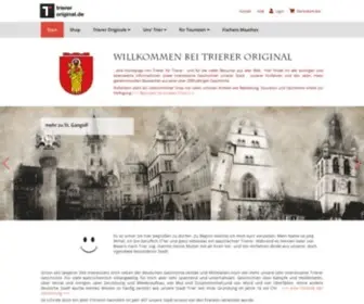 Trierer-Original.de(Willkommen bei Trierer Original) Screenshot