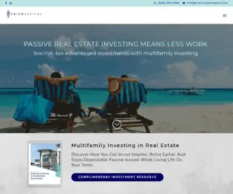 Trierinvestments.com(Generate income through Multifamily Investing. Passive real estate Investing) Screenshot