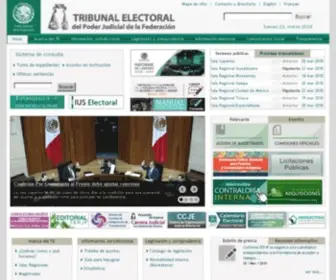 Trife.gob.mx(Tribunal) Screenshot