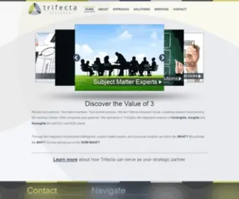 Trifectaresearch.com(Trifecta Research Group) Screenshot