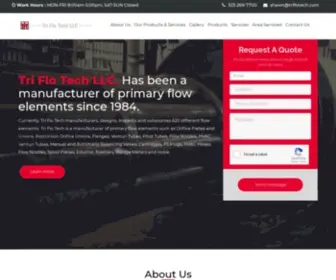 Triflotech.com(Tri Flo Tech) Screenshot