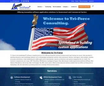 Triforce-INC.com(Tri-Force Offering Software Development) Screenshot