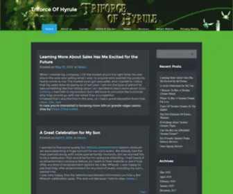 Triforceofhyrule.com Screenshot