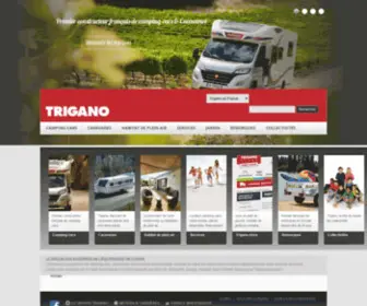 Trigano.com(Trigano) Screenshot