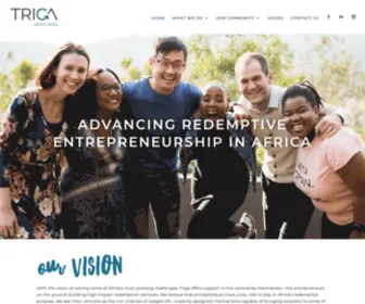 Trigaventures.org(Triga Ventures) Screenshot