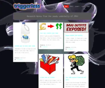 Triggerless.com(Mercy Page) Screenshot