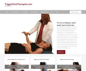 Triggerpointtherapist.com(Trigger Point Therapist Network) Screenshot