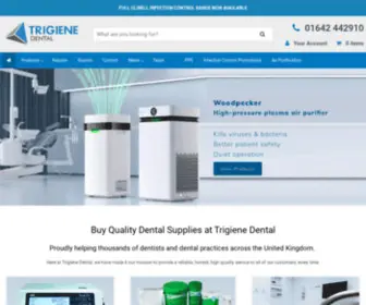 Trigienedental.co.uk(Trigiene Dental) Screenshot