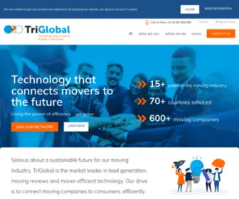 Triglobal.org(Connecting Movers to the Future) Screenshot