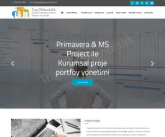 Trigomuhendislik.com(Trigo Mühendislik Elektrik Danışmanlık ve Taahhüt Tic) Screenshot