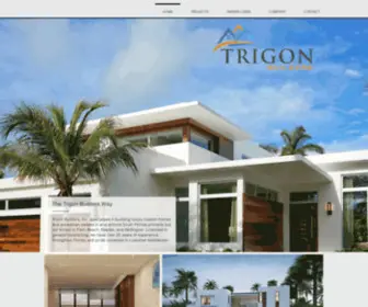 Trigonbuildersfl.com(Trigon Builders Inc) Screenshot