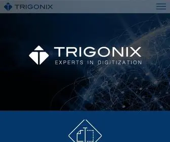 Trigonix.com(Document digitization) Screenshot