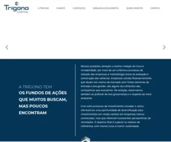 Trigonocapital.com(Trígono) Screenshot